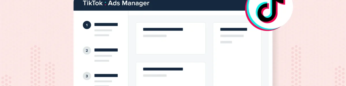 TikTok Ads Manager Account Main Dashboard Access